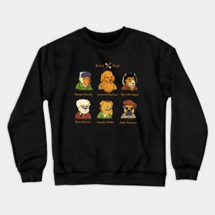 Artist Dogs Crewneck Sweatshirt